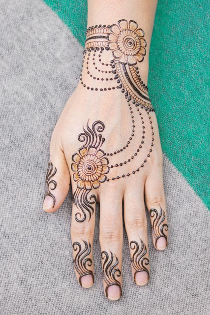 neo traditional tattoo bold outlines rich shading
